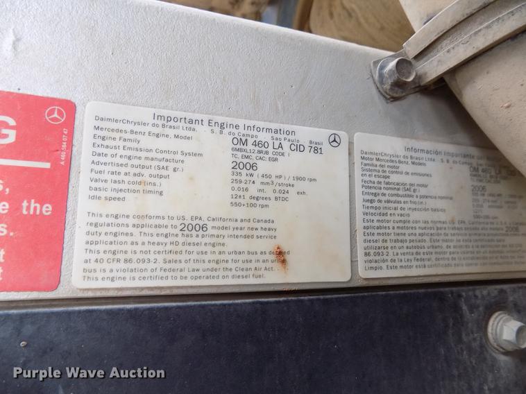 image for item DD3668 2007 Sterling L-Line semi truck