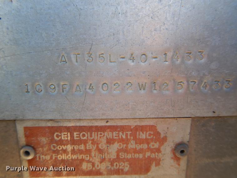 image for item DE6060 1998 CEI Pacer AT35L-40-1433 dry bulk trailer