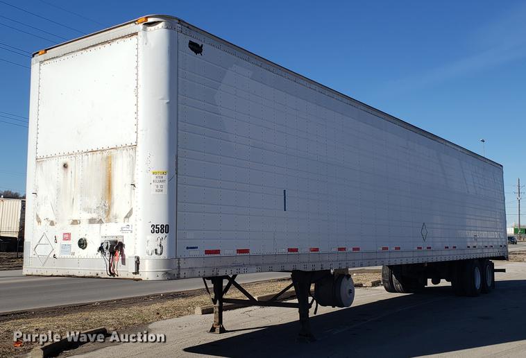image for item DF3352 2000 Wabash dry van trailer