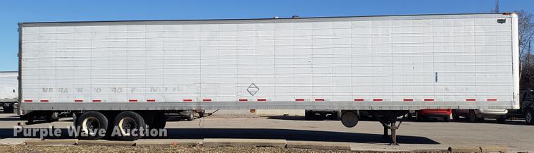 image for item DF3352 2000 Wabash dry van trailer
