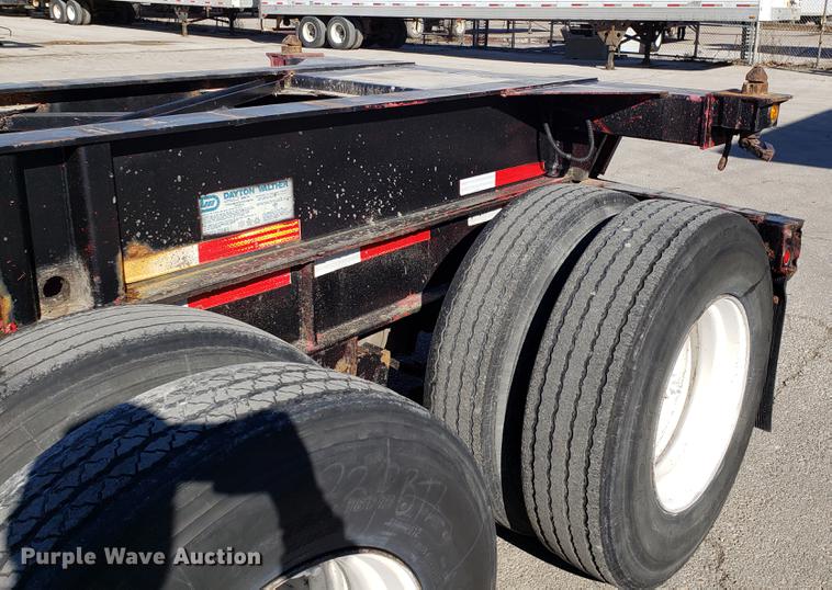 image for item DF3354 2000 Cheetah container trailer