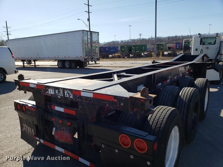 image for item DF3354 2000 Cheetah container trailer