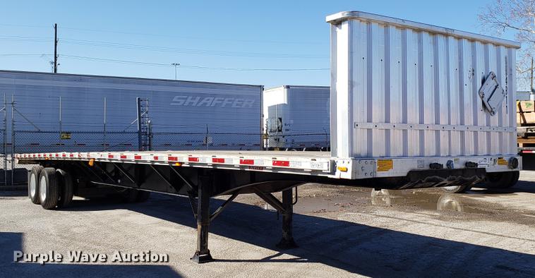 image for item DF3355 1999 Dorsey flatbed trailer