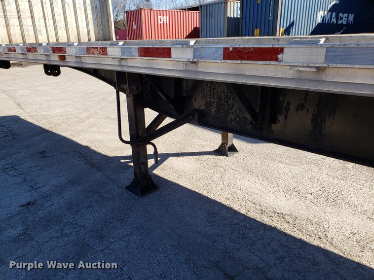 image for item DF3355 1999 Dorsey flatbed trailer