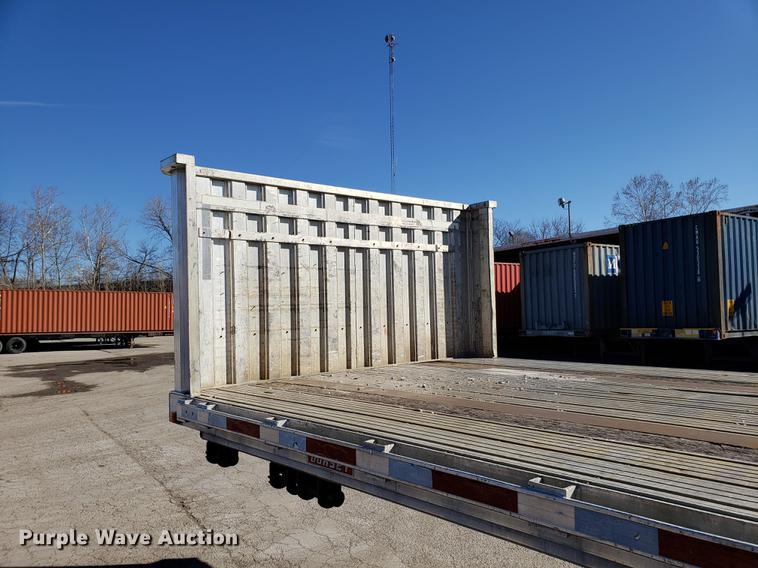 image for item DF3355 1999 Dorsey flatbed trailer