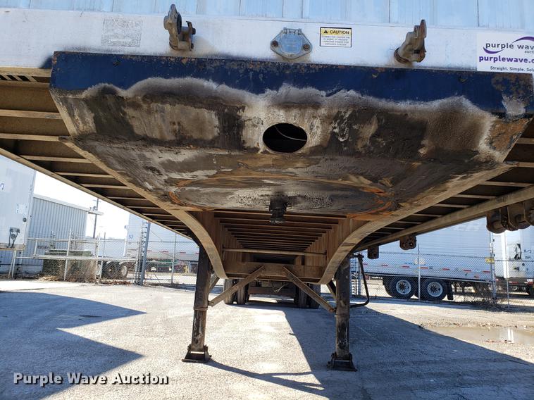image for item DF3355 1999 Dorsey flatbed trailer
