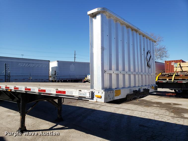 image for item DF3355 1999 Dorsey flatbed trailer