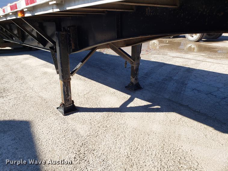 image for item DF3355 1999 Dorsey flatbed trailer