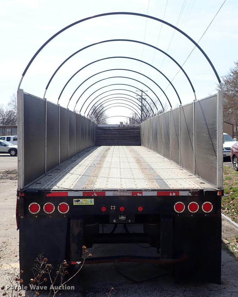 image for item DF8850 2006 Fontaine EFTW-7-8048WSAWK flatbed trailer