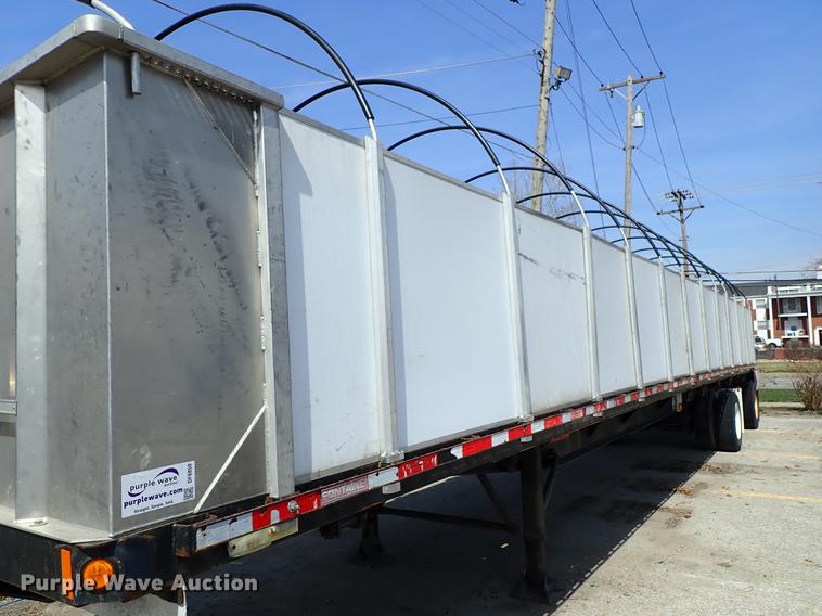 image for item DF8850 2006 Fontaine EFTW-7-8048WSAWK flatbed trailer