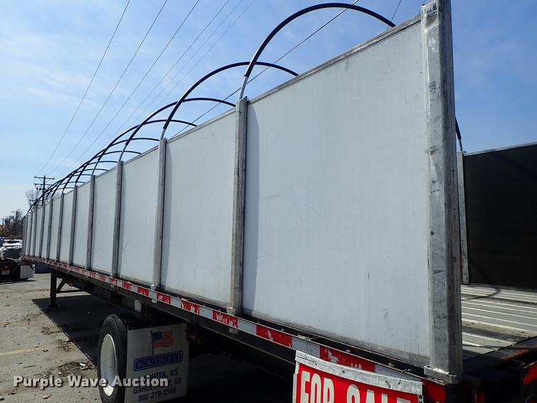 image for item DF8850 2006 Fontaine EFTW-7-8048WSAWK flatbed trailer
