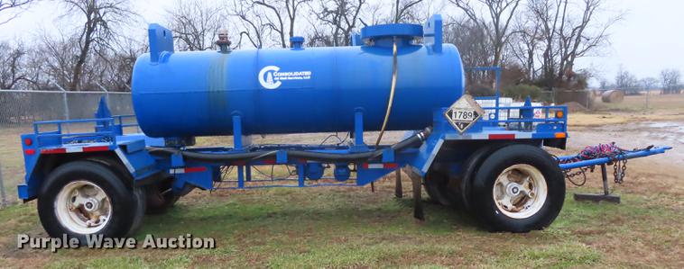 image for item DN9139 1977 Nabors pup tank trailer