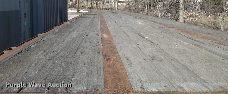 image for item EW9986 1993 Trailmobile F7AT-5EAA flatbed trailer