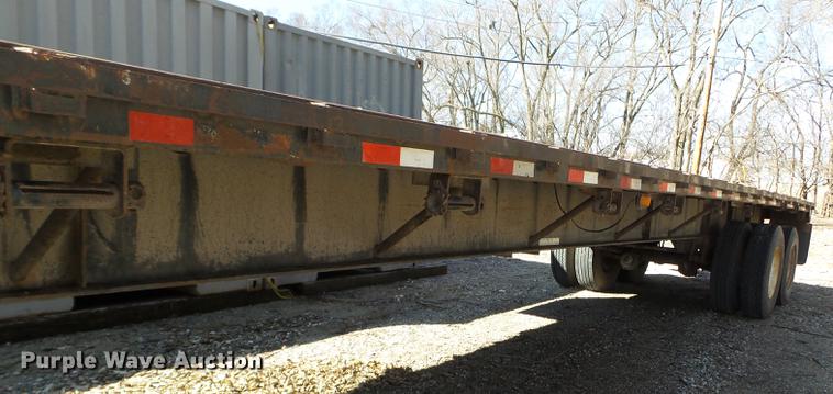 image for item EW9986 1993 Trailmobile F7AT-5EAA flatbed trailer