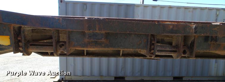 image for item EW9986 1993 Trailmobile F7AT-5EAA flatbed trailer