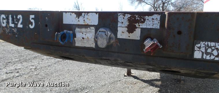 image for item EW9987 1998 Fontaine LFTW-6-8048WSAK flatbed trailer