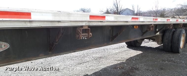 image for item EW9987 1998 Fontaine LFTW-6-8048WSAK flatbed trailer