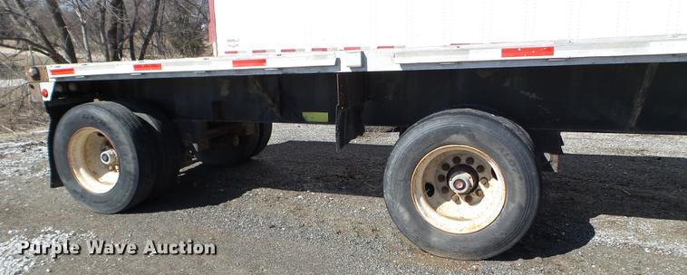 image for item EW9987 1998 Fontaine LFTW-6-8048WSAK flatbed trailer