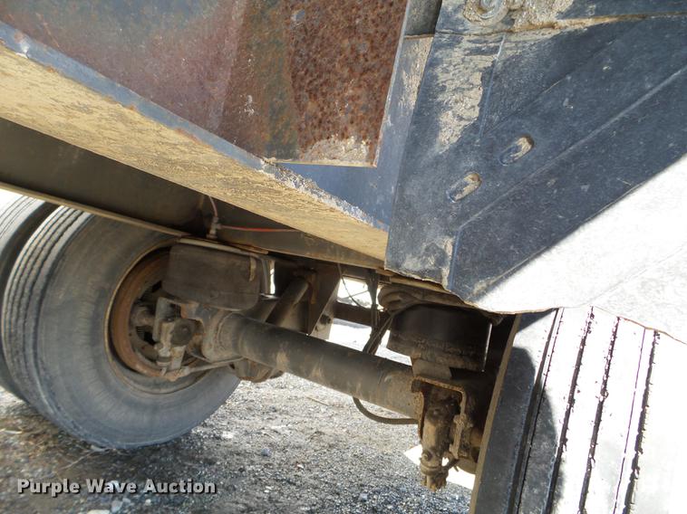 image for item EW9987 1998 Fontaine LFTW-6-8048WSAK flatbed trailer