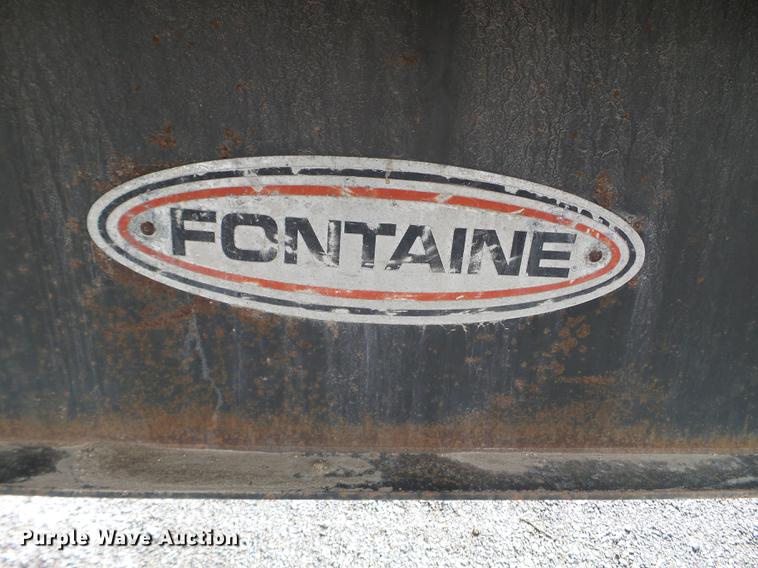 image for item EW9987 1998 Fontaine LFTW-6-8048WSAK flatbed trailer
