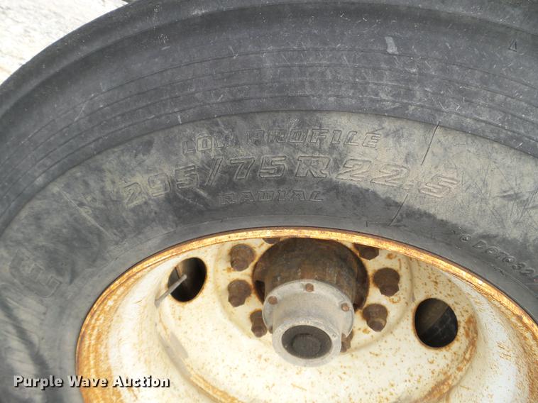 image for item EW9987 1998 Fontaine LFTW-6-8048WSAK flatbed trailer