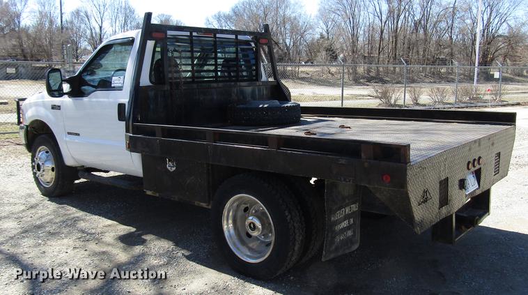 image for item DB6765 1999 Ford F450 Super Duty flatbed truck