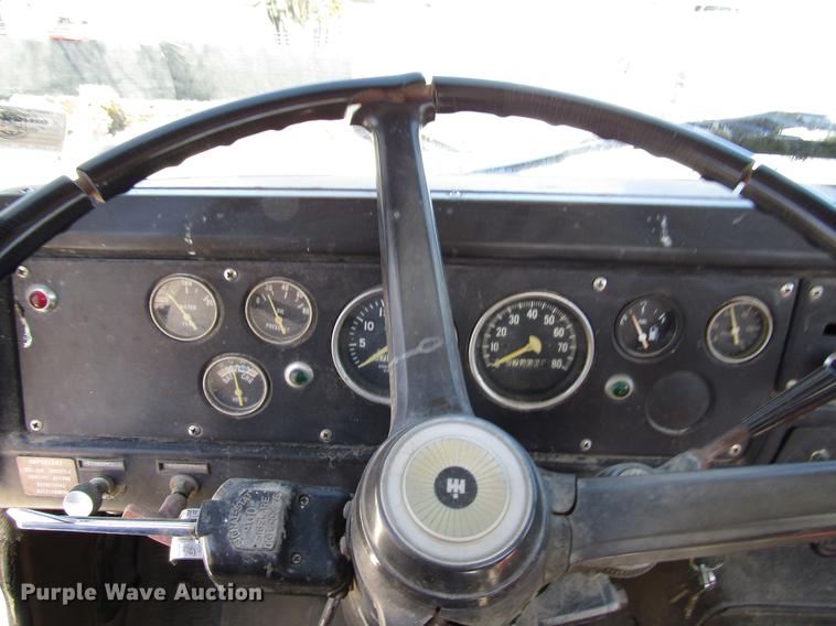 image for item DB6766 1975 International semi truck with Utility bottom dump trailer