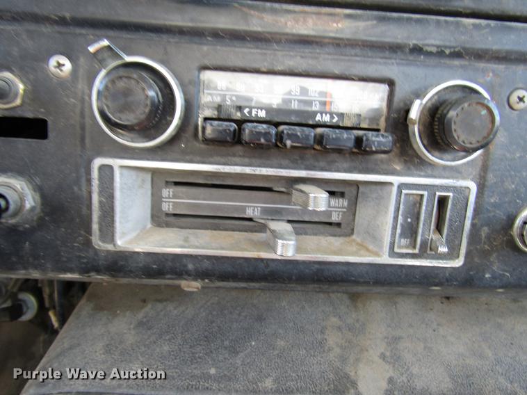 image for item DB6766 1975 International semi truck with Utility bottom dump trailer