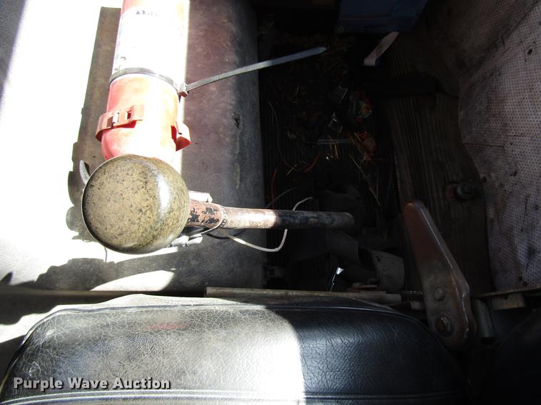 image for item DB6766 1975 International semi truck with Utility bottom dump trailer