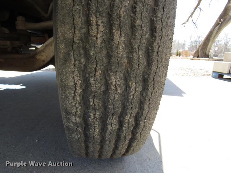 image for item DB6766 1975 International semi truck with Utility bottom dump trailer