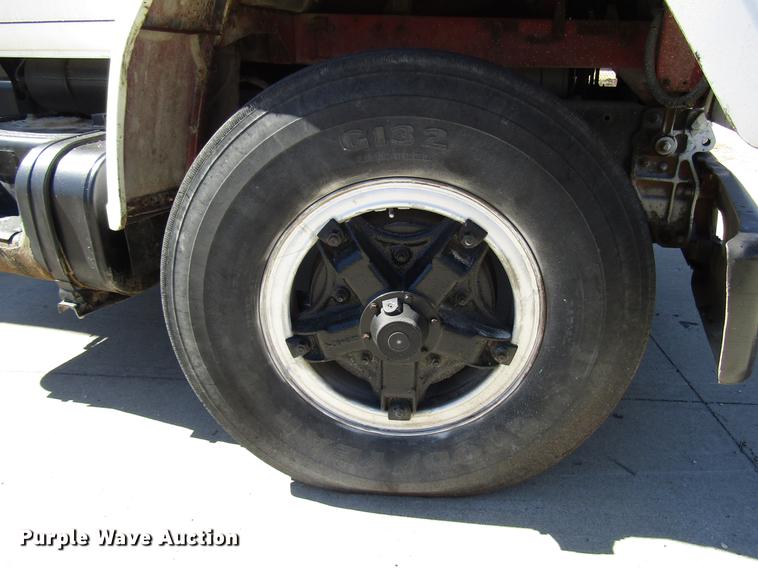 image for item DB6766 1975 International semi truck with Utility bottom dump trailer