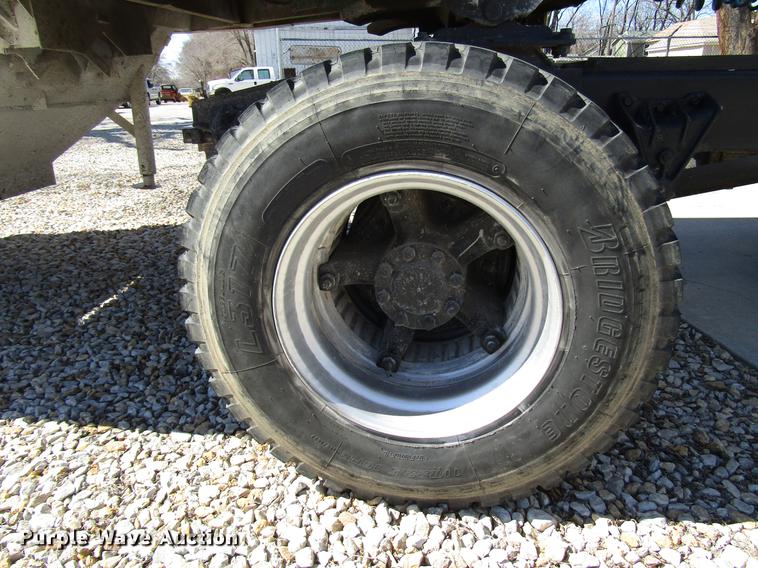 image for item DB6766 1975 International semi truck with Utility bottom dump trailer