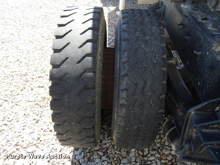 image for item DB6766 1975 International semi truck with Utility bottom dump trailer