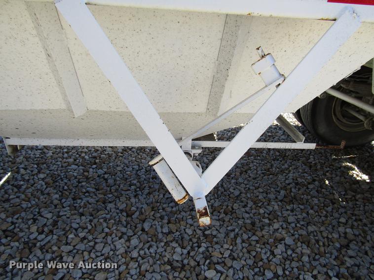 image for item DB6766 1975 International semi truck with Utility bottom dump trailer