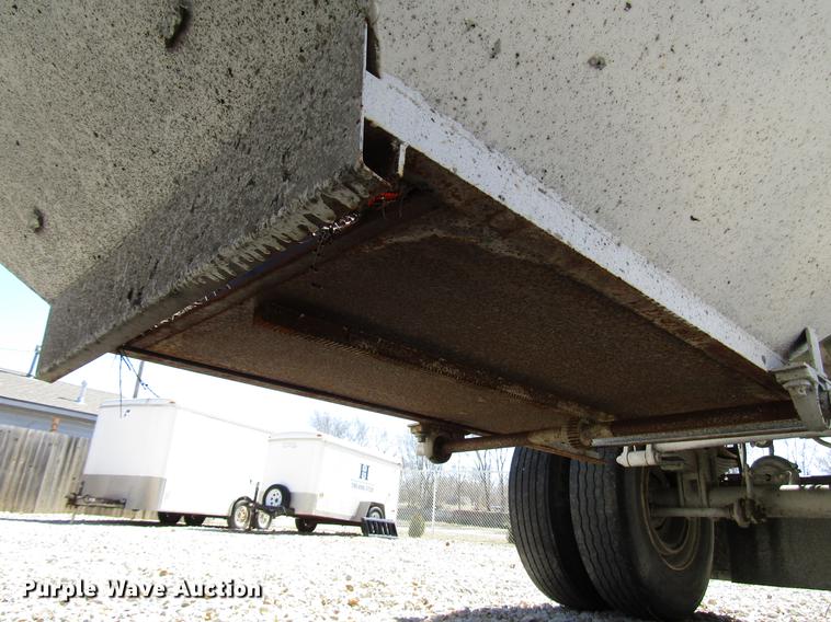 image for item DB6766 1975 International semi truck with Utility bottom dump trailer