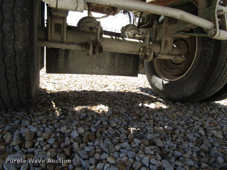 image for item DB6766 1975 International semi truck with Utility bottom dump trailer