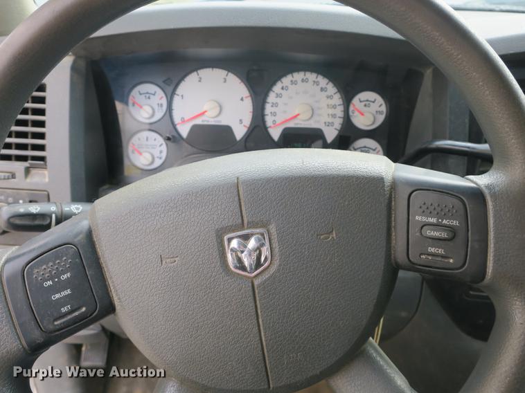 image for item DB8835 2010 Dodge Ram 5500HD pickup truck cab and chassis