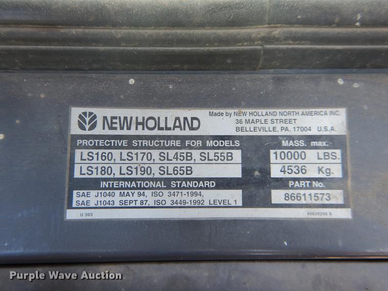 image for item DC0216 2003 New Holland LS170 skid steer