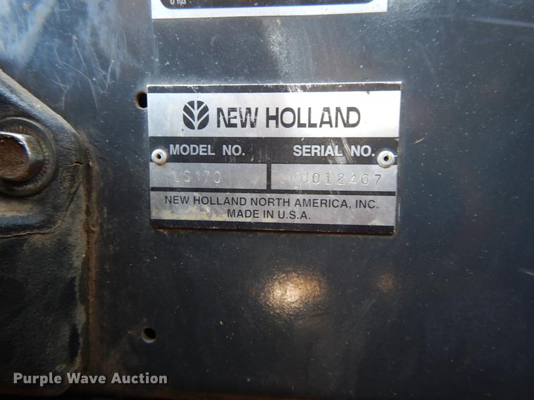 image for item DC0216 2003 New Holland LS170 skid steer