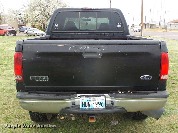 image for item DC5249 2001 Ford F350 Super Duty Lariat Crew Cab pickup truck