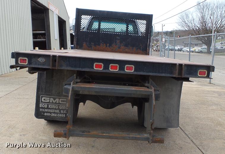 image for item DD2317 1996 GMC Top Kick C6500 flat dump bed truck
