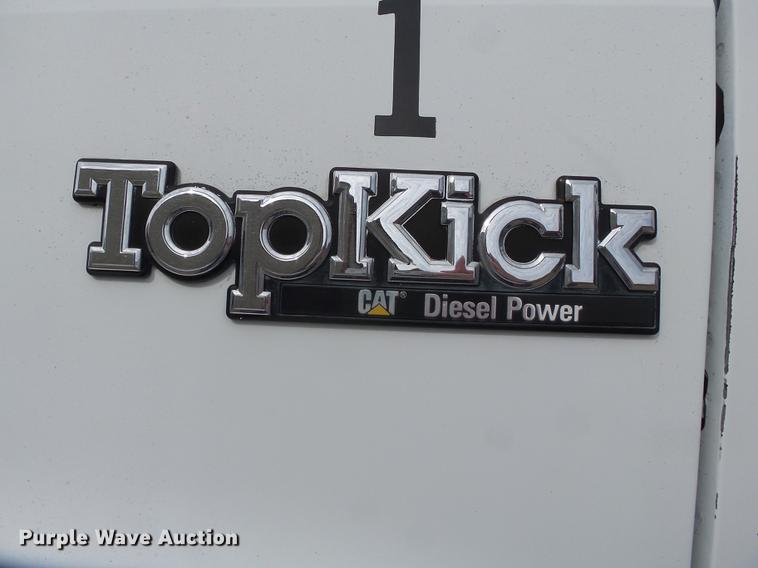 image for item DD2317 1996 GMC Top Kick C6500 flat dump bed truck