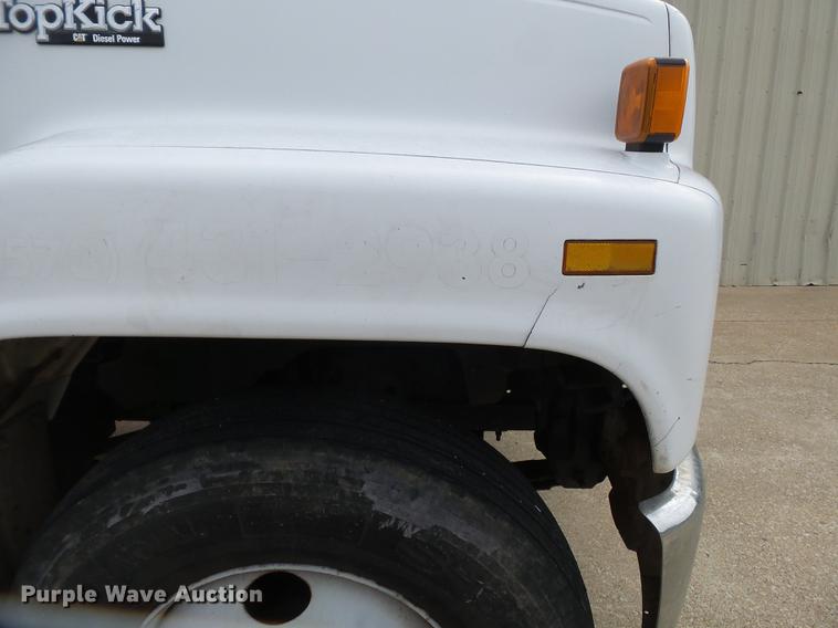 image for item DD2317 1996 GMC Top Kick C6500 flat dump bed truck