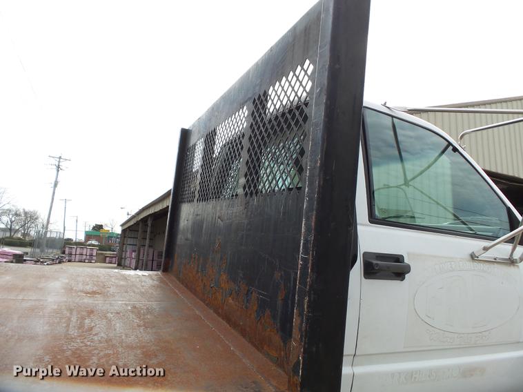 image for item DD2317 1996 GMC Top Kick C6500 flat dump bed truck