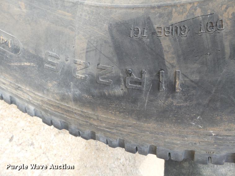 image for item DD2317 1996 GMC Top Kick C6500 flat dump bed truck