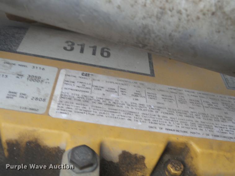 image for item DD2317 1996 GMC Top Kick C6500 flat dump bed truck