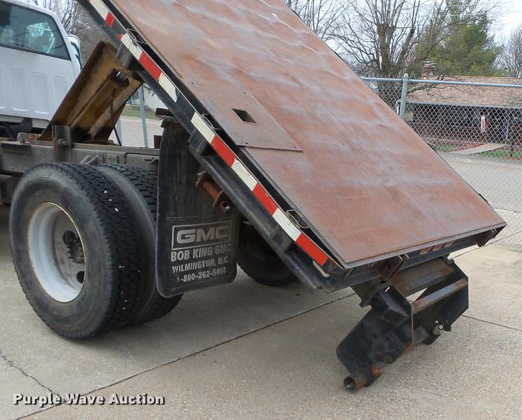 image for item DD2317 1996 GMC Top Kick C6500 flat dump bed truck