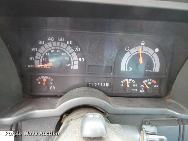 image for item DD2317 1996 GMC Top Kick C6500 flat dump bed truck