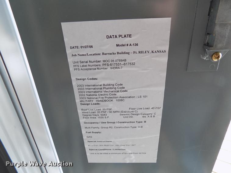 image for item DD3683 2006 Modular housing