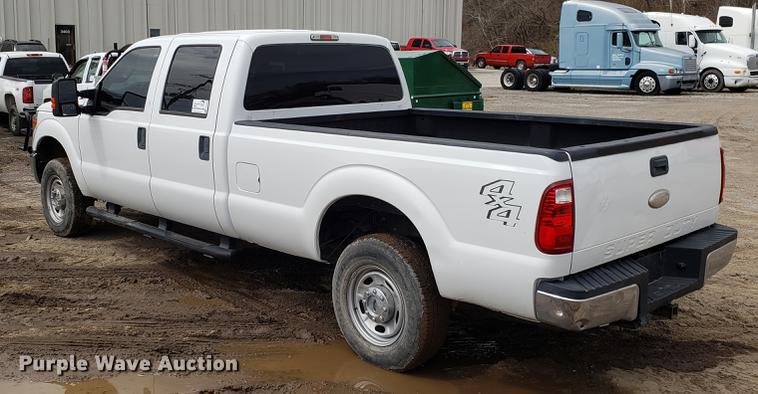 image for item DD4066 2012 Ford F250 Super Duty Crew Cab pickup truck